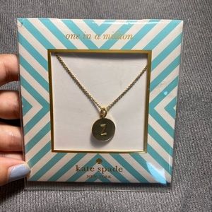 Kate spade “Z” necklace